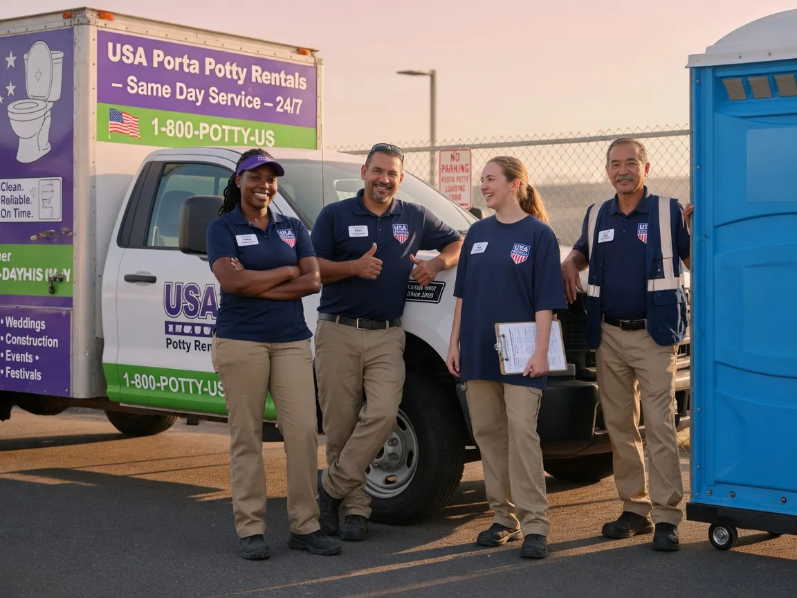 Porta Potty Rental company in Farmville, NC